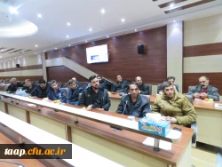 به همت امور دانشجویی پردیس جلسه آموزشی -توجیهی برای نیروهای طبخ وتوزیع شاغل در آشپزخانه پردیس علامه امینی ره برگزار گردید. 8