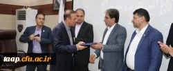 آیین تکریم ومعارفه رئیس جدید دانشگاه فرهنگیان استان آذربایجان شرقی 2
