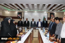 آیین تکریم ومعارفه رئیس جدید دانشگاه فرهنگیان استان آذربایجان شرقی 8