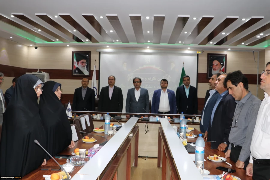 آیین تکریم ومعارفه رئیس جدید دانشگاه فرهنگیان استان آذربایجان شرقی 8