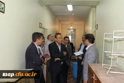 بازدید رئیس دانشگاه فرهنگیان استان آذربایجان شرقی از خوابگاه دانشجویی پردیس علامه امینی تبریز 4
