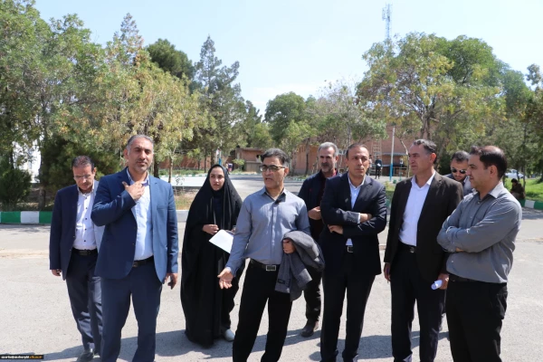 بازدید کارگروه عمران سازمان مرکزی از دانشگاه فرهنگیان پردیس علامه امینی 2