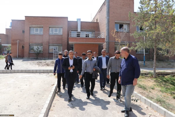 بازدید کارگروه عمران سازمان مرکزی از دانشگاه فرهنگیان پردیس علامه امینی 3