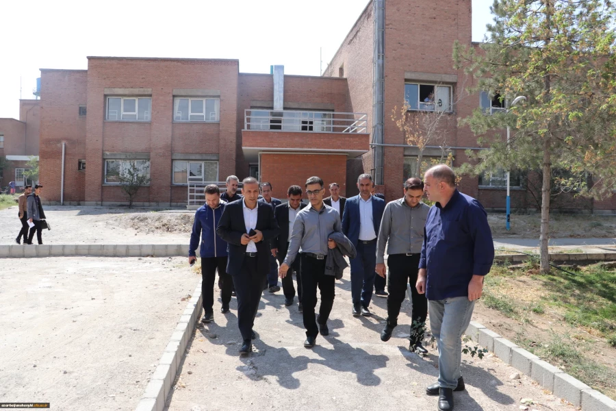 بازدید کارگروه عمران سازمان مرکزی از دانشگاه فرهنگیان پردیس علامه امینی 3