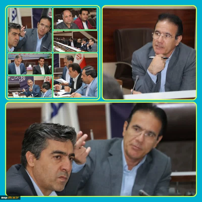 جلسه شورای دانشجویی و سرپرستی پردیس علامه امینی تبریز  2