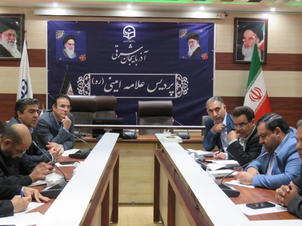 جلسه شورای دانشجویی و سرپرستی پردیس علامه امینی تبریز  2