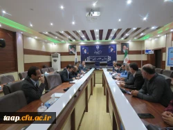 جلسه شورای دانشجویی و سرپرستی پردیس علامه امینی تبریز  4