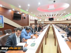 جلسه شورای دانشجویی و سرپرستی پردیس علامه امینی تبریز  5