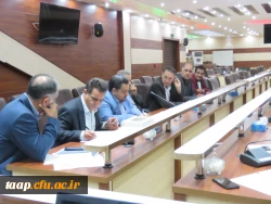 جلسه شورای دانشجویی و سرپرستی پردیس علامه امینی تبریز  7