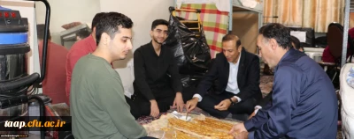 نشست صمیمی رئیس دانشگاه فرهنگیان آذربایجان شرقی با دانشجویان خوابگاهی پردیس علامه امینی تبریز