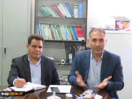 جلسه شورای سرپرستی پردیس روز دوشنبه مورخه 1404/08/12 برگزار شد.