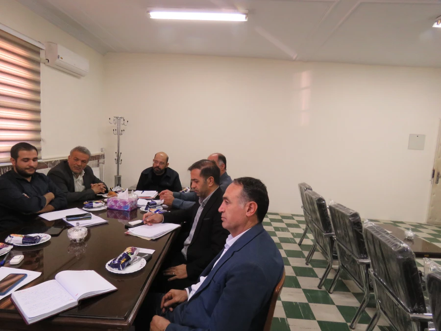 جلسه شورای سرپرستی پردیس روز دوشنبه مورخه 1404/08/12 برگزار شد. 4