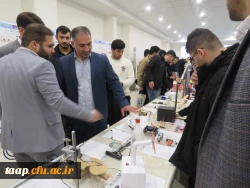 بازدید از دستاوردهای دانشجومعلمان در ششمین همایش ملی فیزیک در پردیس فاطمه الزهرا(س) تبریز 2