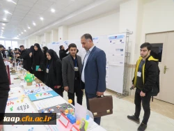 بازدید از دستاوردهای دانشجومعلمان در ششمین همایش ملی فیزیک در پردیس فاطمه الزهرا(س) تبریز 2