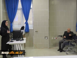 بازدید از دستاوردهای دانشجومعلمان در ششمین همایش ملی فیزیک در پردیس فاطمه الزهرا(س) تبریز 2