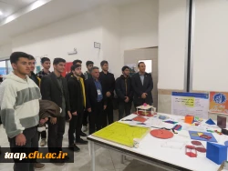 بازدید از دست سازه های دانشجومعلمان در ششمین همایش ملی ریاضی در پردیس فاطمه الزهرا(س) تبریز 2