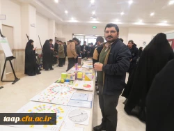 بازدید از دست سازه های دانشجومعلمان در ششمین همایش ملی ریاضی در پردیس فاطمه الزهرا(س) تبریز 2