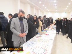 بازدید از دست سازه های دانشجومعلمان در ششمین همایش ملی ریاضی در پردیس فاطمه الزهرا(س) تبریز 2