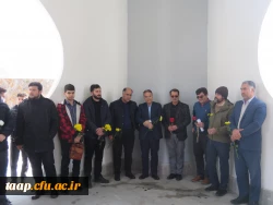 مراسم سالگرد شهید گمنام  پردیس علامه امینی تبریز 2