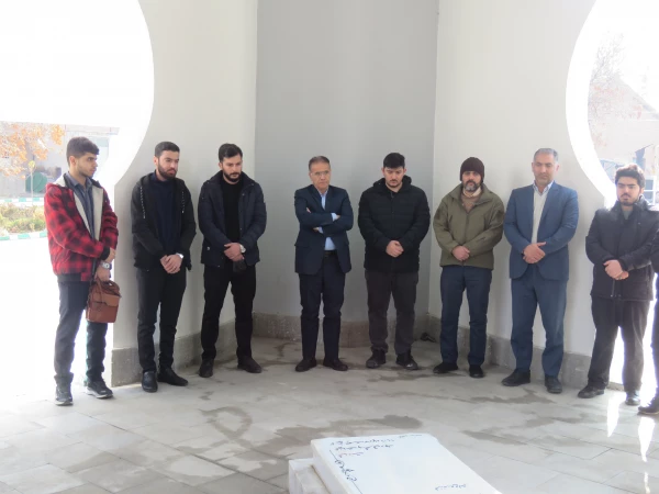 مراسم سالگرد شهید گمنام  پردیس علامه امینی تبریز 6