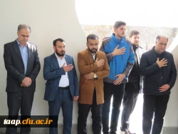 مراسم سالگرد شهید گمنام  پردیس علامه امینی تبریز 8