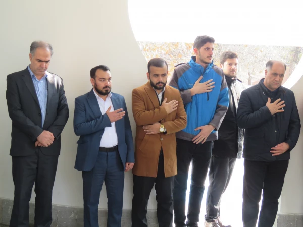 مراسم سالگرد شهید گمنام  پردیس علامه امینی تبریز 8