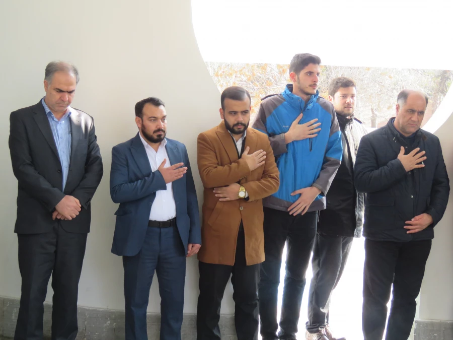 مراسم سالگرد شهید گمنام  پردیس علامه امینی تبریز 8