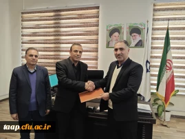 آیین تکریم و معارفه سرپرست دانشکده علوم تربیتی (پردیس علامه امینی تبریز) 2