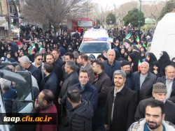 حضور پر شور خانواده ولایتمدار دانشگاه فرهنگیان آذربایجان شرقی در راهپیمایی محکومیت اغتشاشگران آمریکایی و صهیونیستی 10