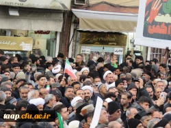 حضور پر شور خانواده ولایتمدار دانشگاه فرهنگیان آذربایجان شرقی در راهپیمایی محکومیت اغتشاشگران آمریکایی و صهیونیستی 18