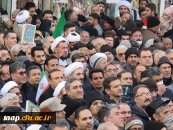 حضور پر شور خانواده ولایتمدار دانشگاه فرهنگیان آذربایجان شرقی در راهپیمایی محکومیت اغتشاشگران آمریکایی و صهیونیستی 20