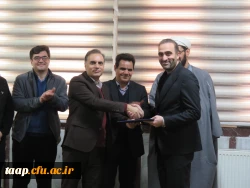 دکتر داود قاسم زاده معاونت آموزشی،پژوهشی و فرهنگی پردیس علامه امینی تبریز منصوب شد. 2