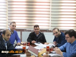 جلسه هماهنگی رهنامه در اتاق ریاست  پردیس برگزار شد. 2