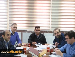 جلسه هماهنگی رهنامه در اتاق ریاست  پردیس برگزار شد. 3