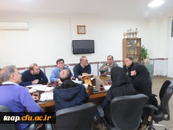 جلسه هماهنگی رهنامه در اتاق ریاست  پردیس برگزار شد. 5