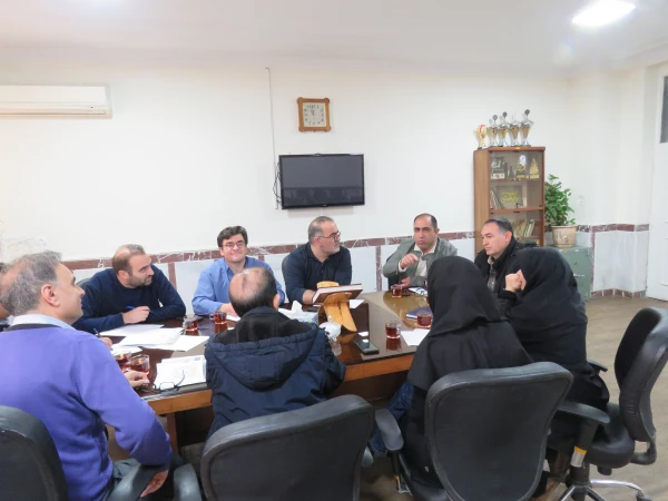 جلسه هماهنگی رهنامه در اتاق ریاست  پردیس برگزار شد. 5