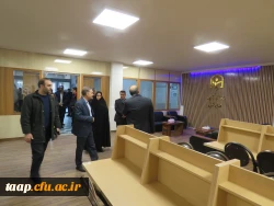 افتتاح پروژه بهسازی قرائتخانه و کتابخانه پردیس علامه امینی تبریز 4