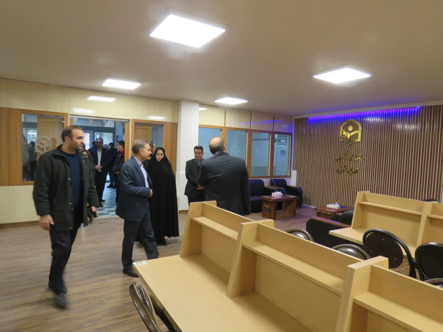 افتتاح پروژه بهسازی قرائتخانه و کتابخانه پردیس علامه امینی تبریز 4