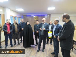 افتتاح پروژه بهسازی قرائتخانه و کتابخانه پردیس علامه امینی تبریز 5