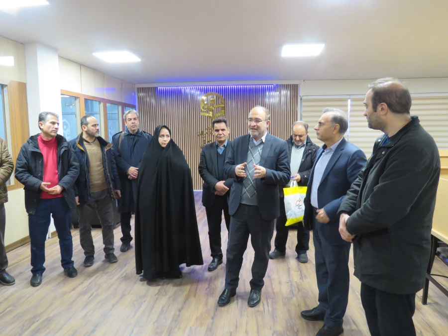 افتتاح پروژه بهسازی قرائتخانه و کتابخانه پردیس علامه امینی تبریز 5