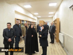 افتتاح پروژه بهسازی قرائتخانه و کتابخانه پردیس علامه امینی تبریز 6