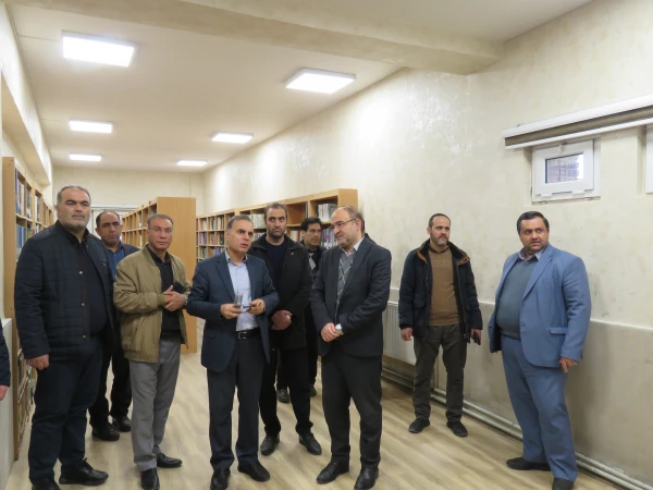 افتتاح پروژه بهسازی قرائتخانه و کتابخانه پردیس علامه امینی تبریز 8