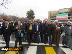 حضور پر شور خانواده ولایتمدار دانشگاه فرهنگیان آذربایجان شرقی در راهپیمایی 22 بهمن ماه 1404 2