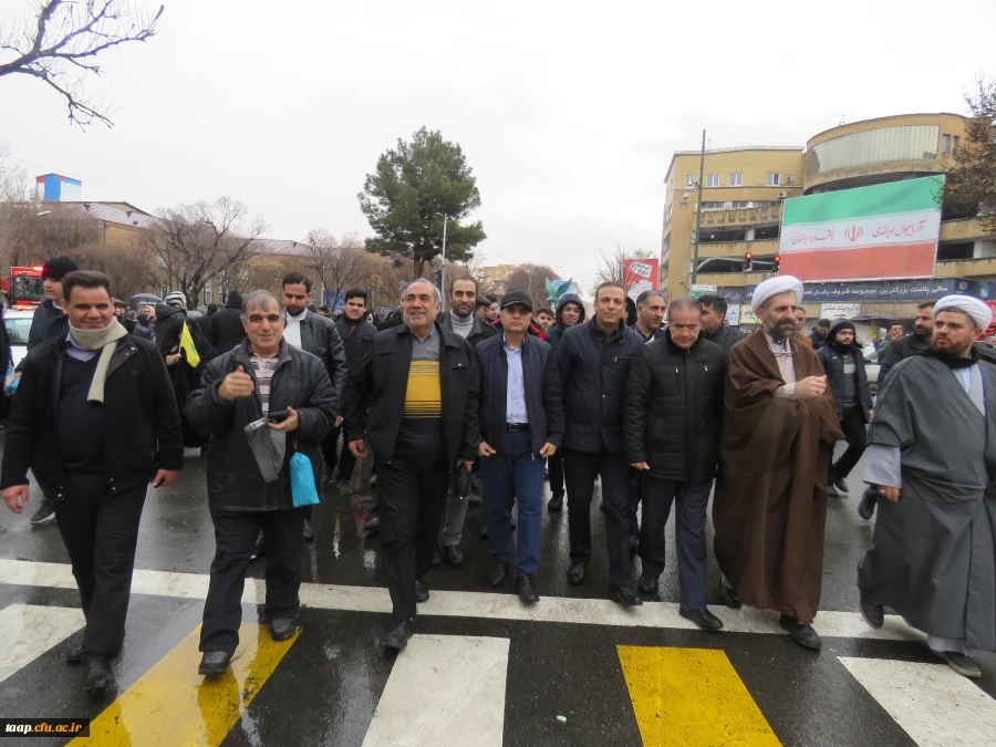 حضور پر شور خانواده ولایتمدار دانشگاه فرهنگیان آذربایجان شرقی در راهپیمایی 22 بهمن ماه 1404 2