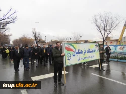 حضور پر شور خانواده ولایتمدار دانشگاه فرهنگیان آذربایجان شرقی در راهپیمایی 22 بهمن ماه 1404 7