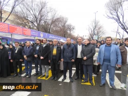 حضور پر شور خانواده ولایتمدار دانشگاه فرهنگیان آذربایجان شرقی در راهپیمایی 22 بهمن ماه 1404 13