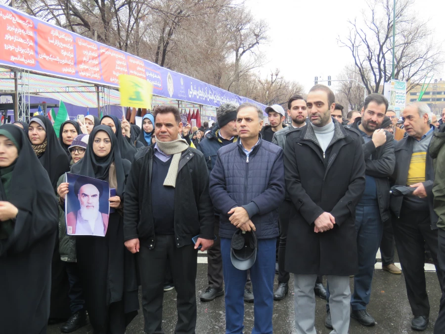 حضور پر شور خانواده ولایتمدار دانشگاه فرهنگیان آذربایجان شرقی در راهپیمایی 22 بهمن ماه 1404 14