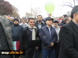 حضور پر شور خانواده ولایتمدار دانشگاه فرهنگیان آذربایجان شرقی در راهپیمایی 22 بهمن ماه 1404 18