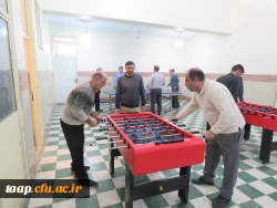 به مناسبت گرامیدشت 29 بهمن  مسابقات تنیس روی میز ، دارت، شطرنج و فوتبال دستی روز سه شنبه 28 بهمن در سالن الغدیر  برگزار گردید.  4