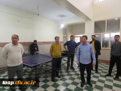 به مناسبت گرامیدشت 29 بهمن  مسابقات تنیس روی میز ، دارت، شطرنج و فوتبال دستی روز سه شنبه 28 بهمن در سالن الغدیر  برگزار گردید.  9